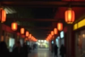 《三月的检修日》封面，工人检修灯架的背影
