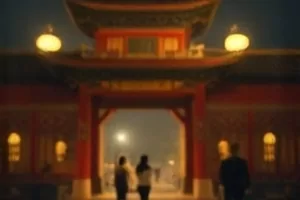《雾港档案》封面，雨夜码头停泊的旧货轮与一盏航标灯